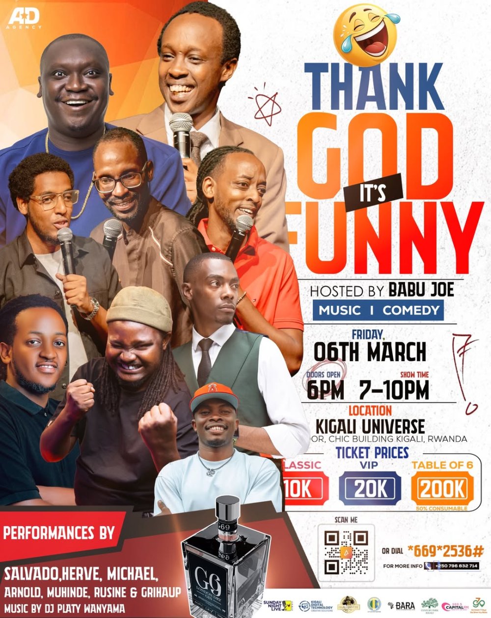 Patrick Salvado ategerejwe i Kigali mu gitaramo gikomeye “Thank God It’s Funny”